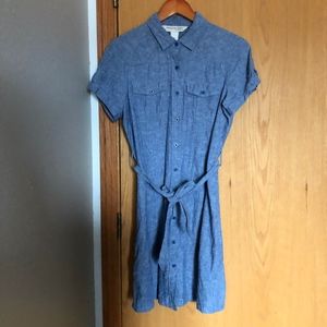 Freedom Trail by Kyodan Blue Button Up Dress